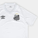 Camisa Santos I 25/26 s/n Torcedor Umbro Masculina - Branco+Cinza