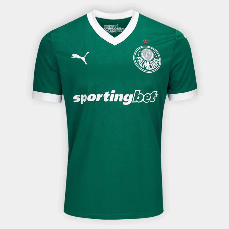 Camisa Palmeiras I 25/26 Torcedor Puma Masculina - Verde