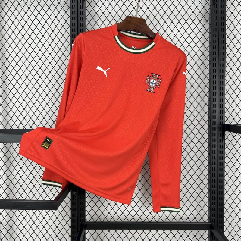 Camisa Portugal Manga Longa 25∕26